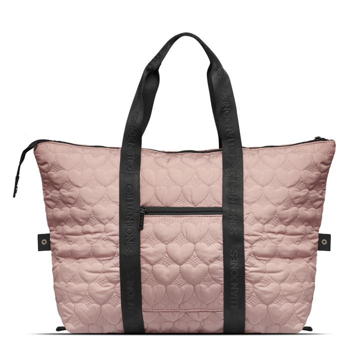 Gillian Jones Shopper hjerte Rosa i gruppen SPORT, FRITID & HOBBY / Reise / Kofferter hos TP E-commerce Nordic AB (D13915)