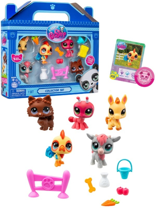 Littlest Pet Shop FARM BESTIES SAMLERE 5 PK (00510) i gruppen LEKER, BARN OG BABY / Leker / Figurer, miniatyrer og tilbehør hos TP E-commerce Nordic AB (D13928)