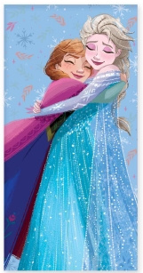 Disney Frozen Håndkle - 70x140 cm - Frozen (110054) i gruppen HJEM, HUS OG HAGE / Baderom / Håndklær hos TP E-commerce Nordic AB (D13970)