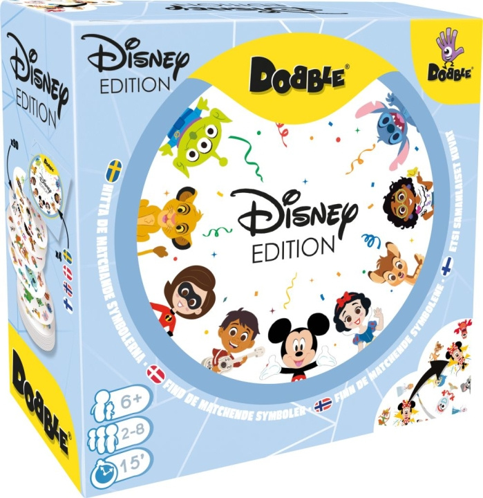 Disney Dobble Disney (Nordic) (DOBD10008ML1) i gruppen LEKER, BARN OG BABY / Spill / Barnespill hos TP E-commerce Nordic AB (D13977)