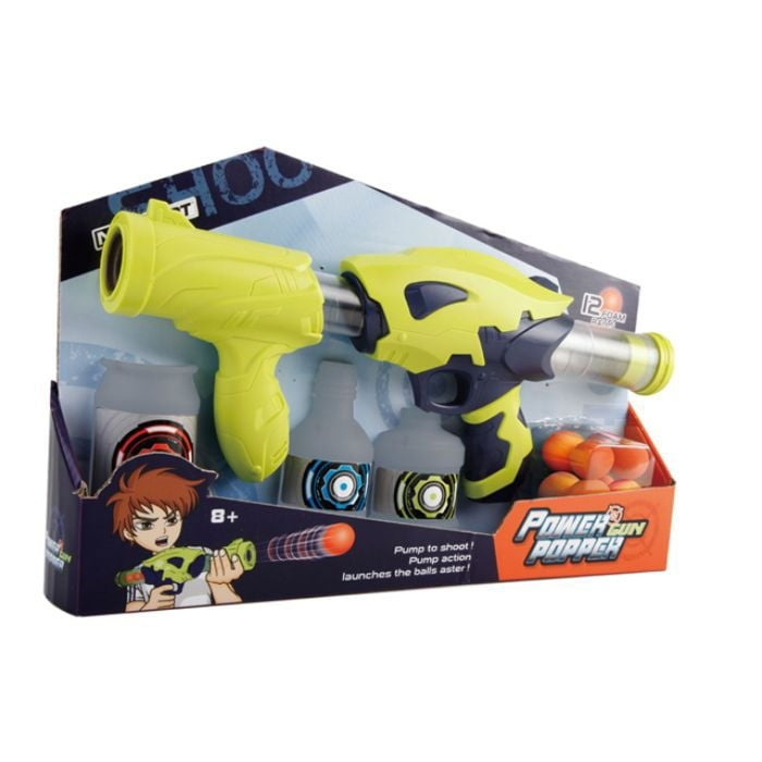 GA-Toys Power Popper Gun - 35 cm med 12 skumkuler i gruppen LEKER, BARN OG BABY / Leker / Actionspill hos TP E-commerce Nordic AB (D13995)