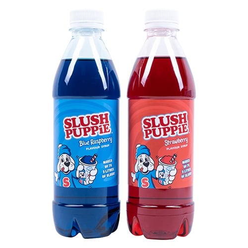 Fizz Creations SLUSH PUPPiE ORIG 2-pk sirup-sett - blåbringebær og jordbær i gruppen HJEM, HUS OG HAGE / Kjøkkenutstyr / Vin- og drinktilbehør hos TP E-commerce Nordic AB (D14004)