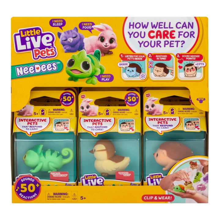 Little Live Pets NeeDees Assortert (26654) i gruppen LEKER, BARN OG BABY / Leker / Figurer, miniatyrer og tilbehør hos TP E-commerce Nordic AB (D14020)