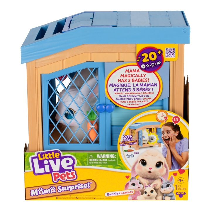 Little Live Pets Mama Surprise Bunny lekesett (26593) i gruppen LEKER, BARN OG BABY / Leker / Lekesett hos TP E-commerce Nordic AB (D14025)