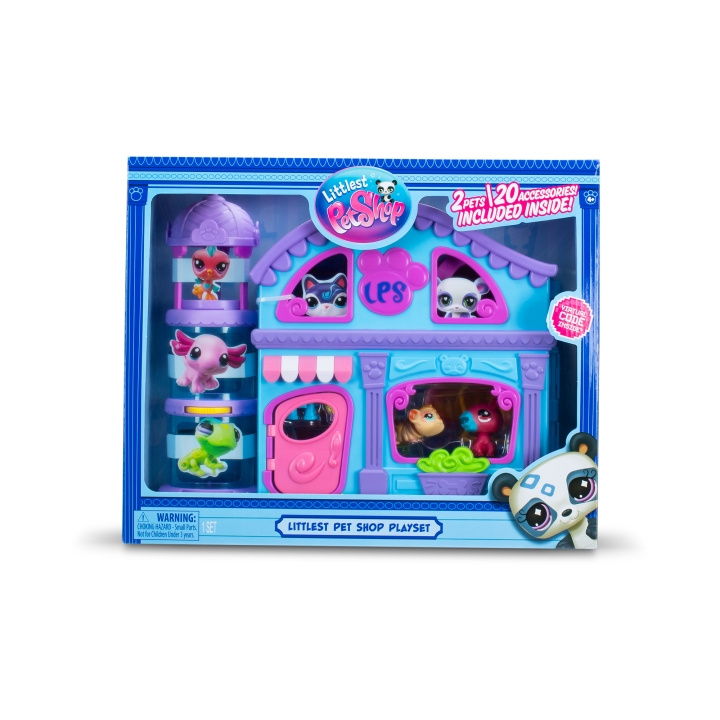 Littlest Pet Shop Lekesett med høsttema (00575) i gruppen LEKER, BARN OG BABY / Leker / Figurer, miniatyrer og tilbehør hos TP E-commerce Nordic AB (D14038)