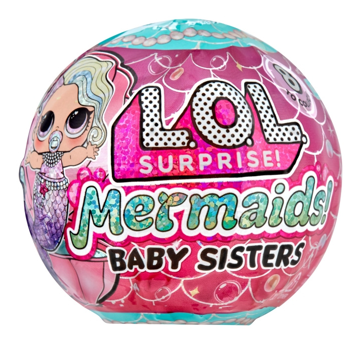 L.O.L. Surprise! Overraskelse! - Havfruer! Baby Sisters Asst PDQ (515760) i gruppen LEKER, BARN OG BABY / Leker / Dukker & tilbehør hos TP E-commerce Nordic AB (D14042)