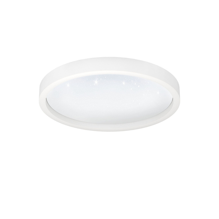 Eglo Montemorelos-Z loftlampe hvit m/krystalleffekt Ø42 - RGB + TW - Zigbee, Bluetooth i gruppen HJEM, HUS OG HAGE / Smarthus / Smart belysning hos TP E-commerce Nordic AB (D14063)