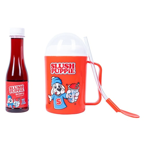 Fizz Creations Slush Making Cup & Original kirsebærsirup-sett i gruppen SPORT, FRITID & HOBBY / Morsomme produkter / Smarte produkter hos TP E-commerce Nordic AB (D14078)