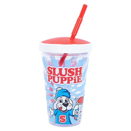 Fizz Creations SLUSH PUPPiE-kopp og bøyelig sugerør i gruppen SPORT, FRITID & HOBBY / Morsomme produkter / Smarte produkter hos TP E-commerce Nordic AB (D14248)