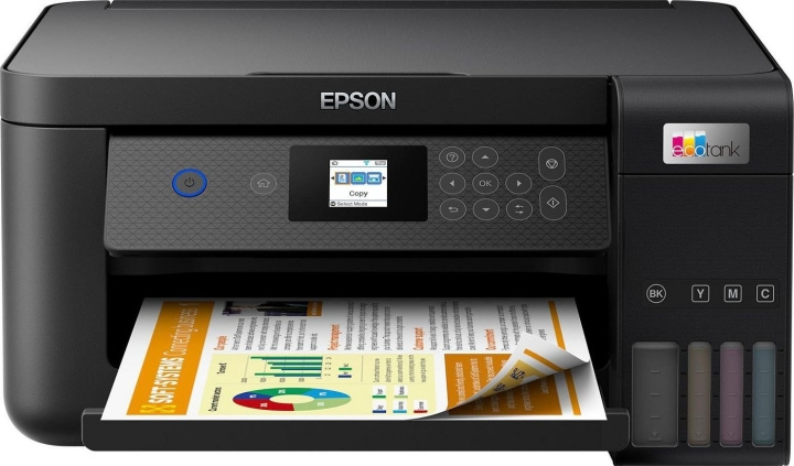 Epson EcoTank ET-2850 Alt i ett InkJet-multifunksjonsmaskin i gruppen Datautstyr / Skrivere og tilbehør / Skrivere / 3D-skrivere og tilbehør / Skrivare hos TP E-commerce Nordic AB (D14307)