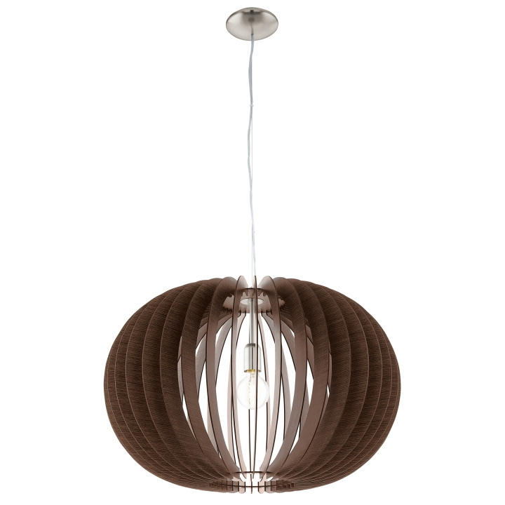 Eglo STELLATO PENDANT - Valnøtt - 700 mm i gruppen Elektronikk / Lys / Taklamper hos TP E-commerce Nordic AB (D14311)