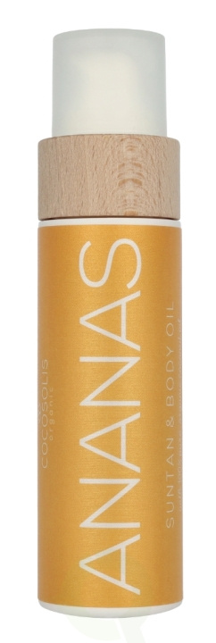 Cocosolis Cosmetics Cocosolis Ananas Suntan & Body Oil 110 ml i gruppen HELSE OG SKJØNNHET / Hår & styling / Hårpleie / Hårserum hos TP E-commerce Nordic AB (D14450)