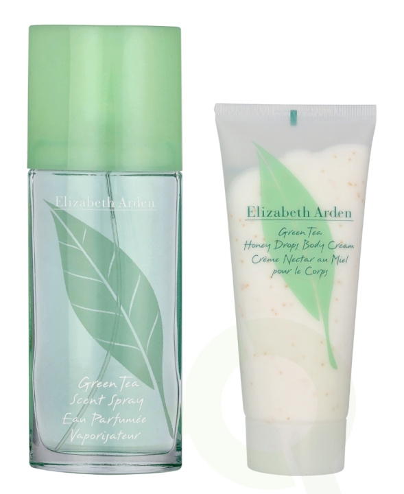 Elizabeth Arden E.Arden Green Tea Giftset 200 ml Edp Spray 100ml/Perfumed Body Lotion 100ml i gruppen HELSE OG SKJØNNHET / Gavesett / Gavesett for henne hos TP E-commerce Nordic AB (D14465)