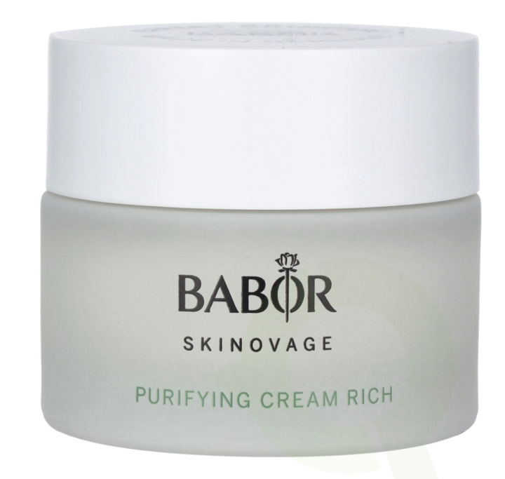 Babor Skinovage Purifying Cream Rich 50 ml i gruppen HELSE OG SKJØNNHET / Hudpleie / Ansikt / Dagkrem hos TP E-commerce Nordic AB (D14514)