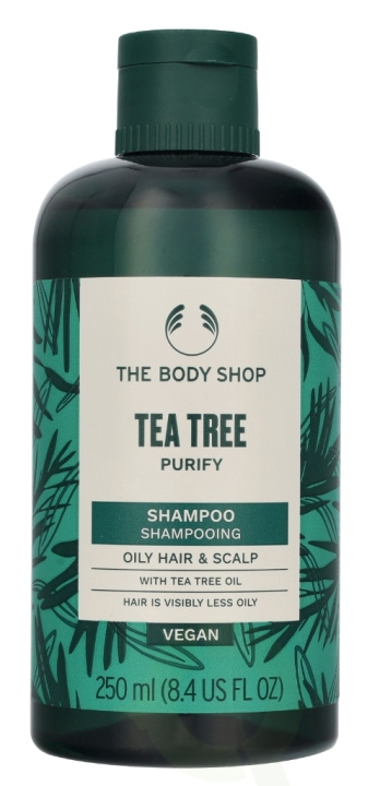 The Body Shop Shampoo 250 ml Tea Tree i gruppen HELSE OG SKJØNNHET / Hår & styling / Hårpleie / Sjampo hos TP E-commerce Nordic AB (D14530)