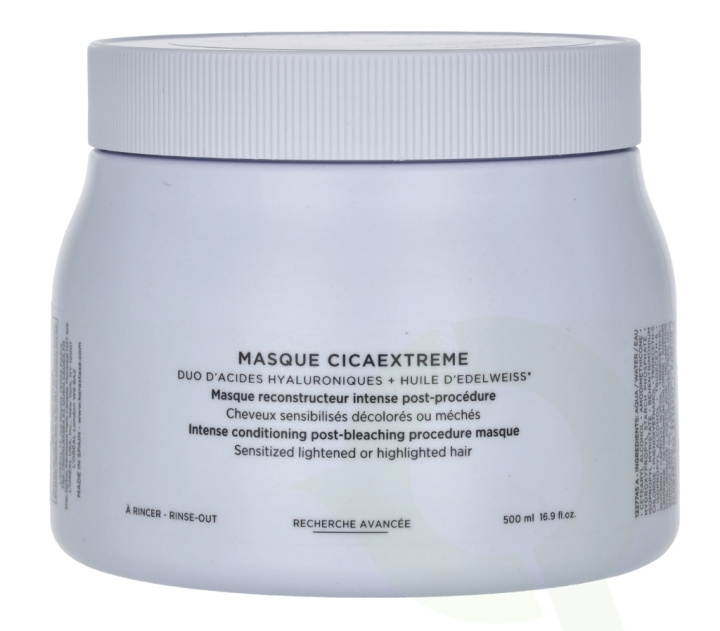 Kerastase Blond Absolu Masque Cicaextreme 500 ml i gruppen HELSE OG SKJØNNHET / Hår & styling / Hårpleie / Hårmaske hos TP E-commerce Nordic AB (D14544)