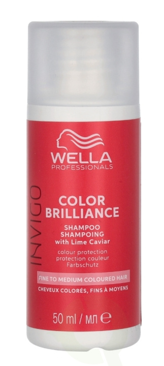 Wella Invigo - Color Brilliance Color Protection Shampoo 50 ml Fine/Normal i gruppen HELSE OG SKJØNNHET / Hår & styling / Hårpleie / Sjampo hos TP E-commerce Nordic AB (D14554)