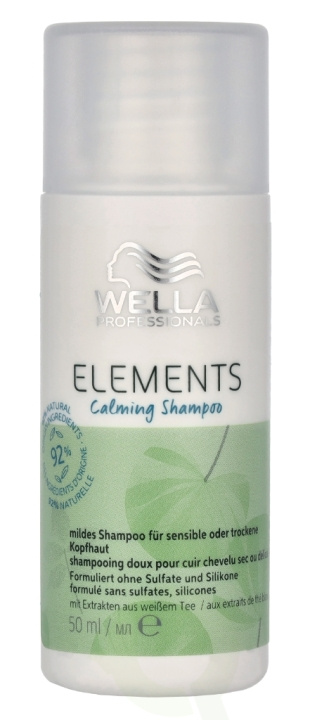 Wella Elements - Calming Shampoo 50 ml i gruppen HELSE OG SKJØNNHET / Hår & styling / Hårpleie / Sjampo hos TP E-commerce Nordic AB (D14559)