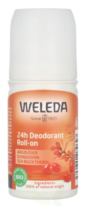 Weleda Sea Buckthorn 24H Roll-On Deodorant 50 ml i gruppen HELSE OG SKJØNNHET / Duft og parfyme / Deodorant / Deo for henne hos TP E-commerce Nordic AB (D14585)