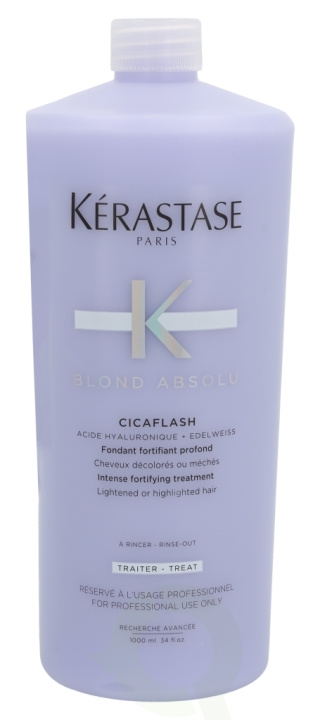 Kerastase Blond Absolu Cicaflash Conditioner 1000 ml Intense Fortifying Treatment, Lightened Or Highlighted Hair i gruppen HELSE OG SKJØNNHET / Hår & styling / Hårpleie / Balsam hos TP E-commerce Nordic AB (D14598)