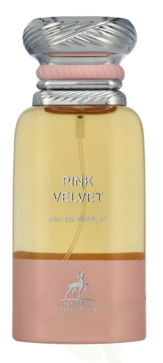 Maison Alhambra Pink Velvet (Rose Petals) Edp Spray For Women 80 ml i gruppen HELSE OG SKJØNNHET / Duft og parfyme / Parfyme / Parfyme for henne hos TP E-commerce Nordic AB (D14729)