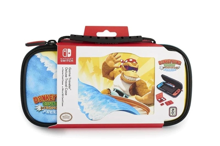 Nintendo Game Traveler Deluxe Travel Case - Donkey Kong i gruppen Elektronikk / TV-spill & tilbehør / Nintendo Switch hos TP E-commerce Nordic AB (D15516)