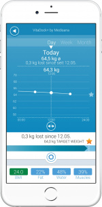 Medisana BS444 Bluetooth-smartvekt Medisana BS444 Bluetooth-smartvekt